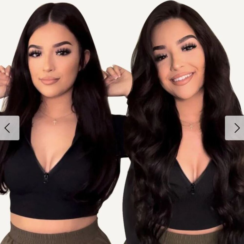 Irresistible Me- Clip-in Hair Extensions- Dark Brown  Never worn